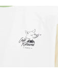 Cafe Kitsune T-Shirt Colour Block Tapioca-AL Capone Premium