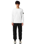 Stone Island T-Shirt Chest Logo White