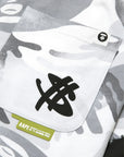 Aape Shorts Basic Logo White-Multi-AL Capone Premium