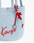 Kenzo Bag Knitted Sling Li Blue