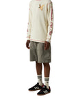 Billionaire Boys Club T-Shirt L/S Duck Logo Beige