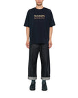 Maison Kitsune T-Shirt Gradient Logo Navy