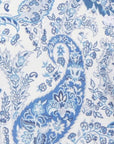 Etro Golfer Allover Paisley Print Blue-White-AL Capone Premium