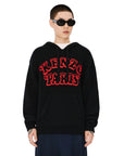 Kenzo Sweater Hooded Knit Black