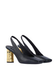 Givenchy Heel Gh2 Slingback 65mm Black