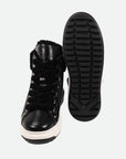 Karl Lagerfeld Boot Kll287 Lug Mid Lace Black