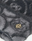 Casablanca Beanie Fluffy Monogram Grey