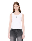 Kenzo Rib Tank Top Boke Flower 2.0 White-AL Capone Premium