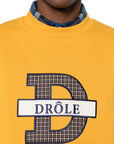 Drole De Monsieur Sweater Logo Mustard-AL Capone Premium