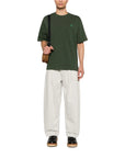 Maison Kitsune T-Shirt Bold Fox Head Patch Ranger Green
