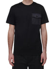Moncler T-Shirt Pocket Black-AL Capone Premium