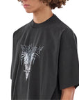 Vetements T-Shirt Bone V Regular Black-AL Capone Premium
