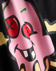 Ice-Cream T-Shirt Cones & Bones Black