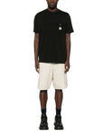 Moncler T-Shirt With Pocket Logo Black-AL Capone Premium