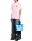 Jw Anderson T-Shirt Embroidery Window Blush-AL Capone Premium