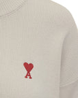 Ami Sweater Logo Chalk-AL Capone Premium