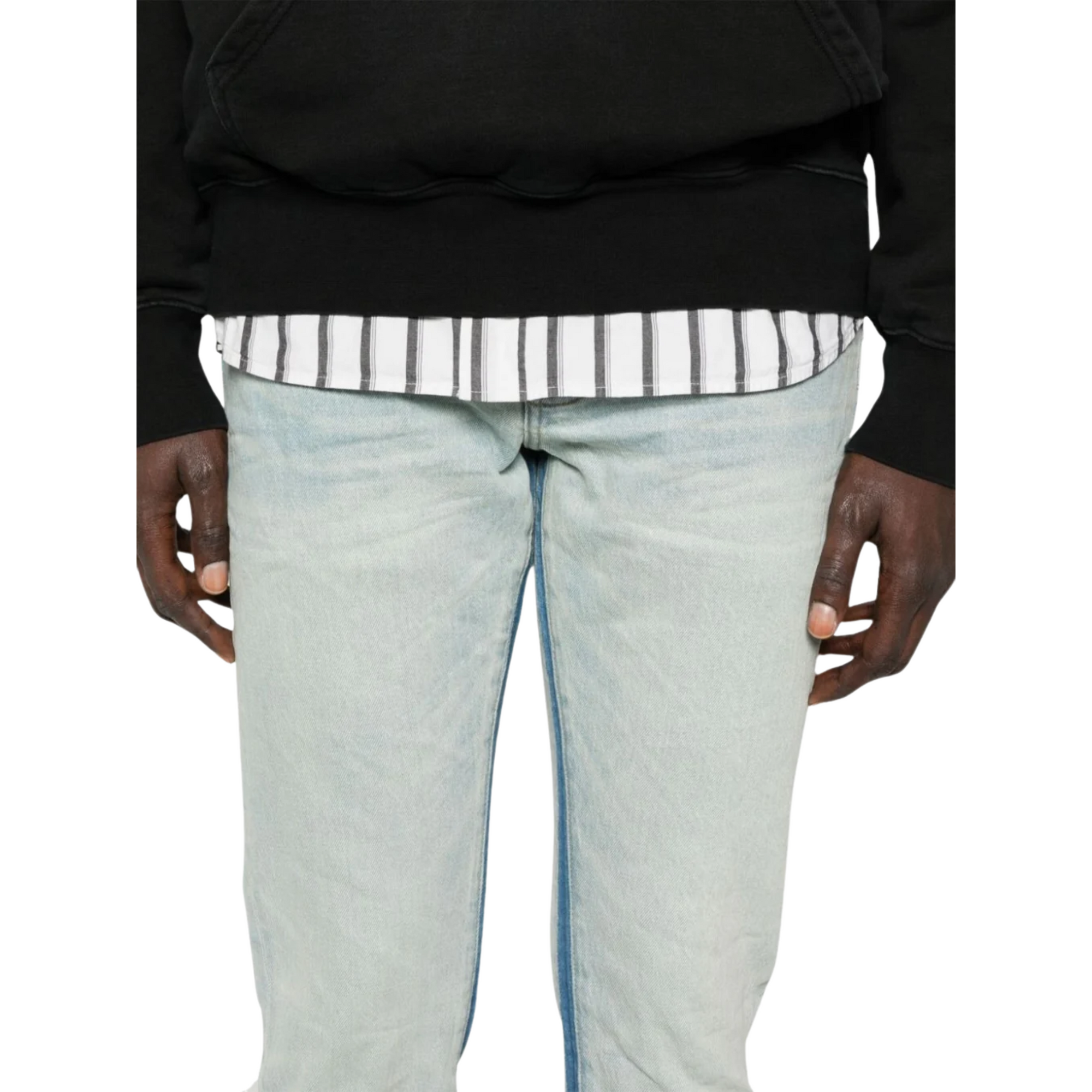 Purple Jeans Shadow Inseam Light Indigo-AL Capone Premium