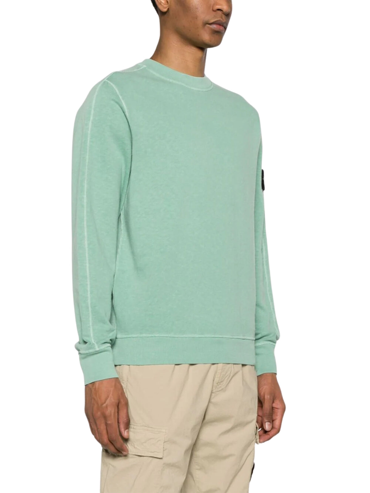 Stone Island Sweater Logo Mint-AL Capone Premium