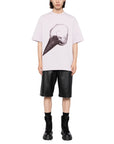 Jil Sander T-Shirt Ice Cream Cone White-AL Capone Premium