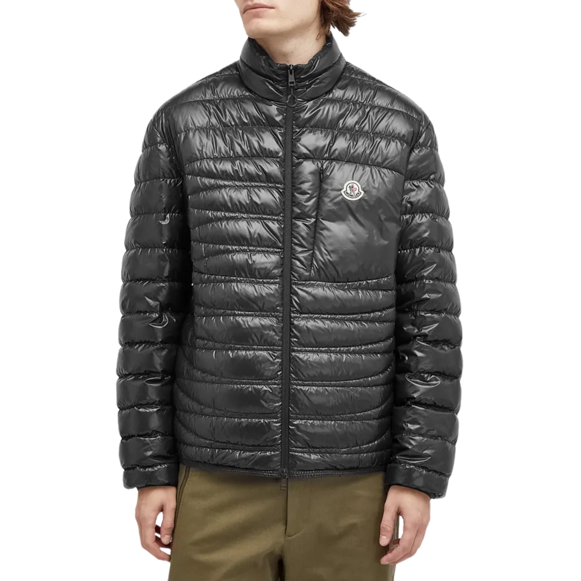 Moncler Jacket Leveche Puffer Logo Black-AL Capone Premium