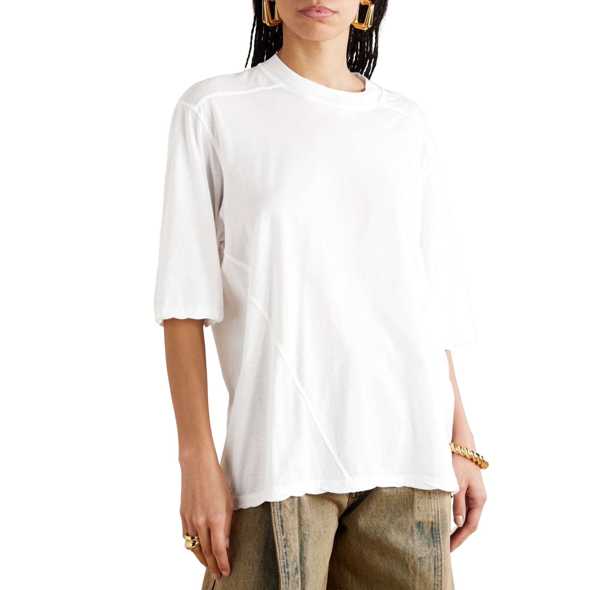 Rick Owens T-Shirt White-AL Capone Premium