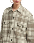 Ami Shirt Checkered Grey-White-AL Capone Premium
