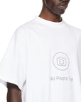 Vetements T-Shirt No Posts Regular White-AL Capone Premium