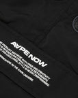 Aape Cargo Pants Pocket Logo Black-AL Capone Premium