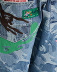 Aape Jeans Camo Light Blue-AL Capone Premium