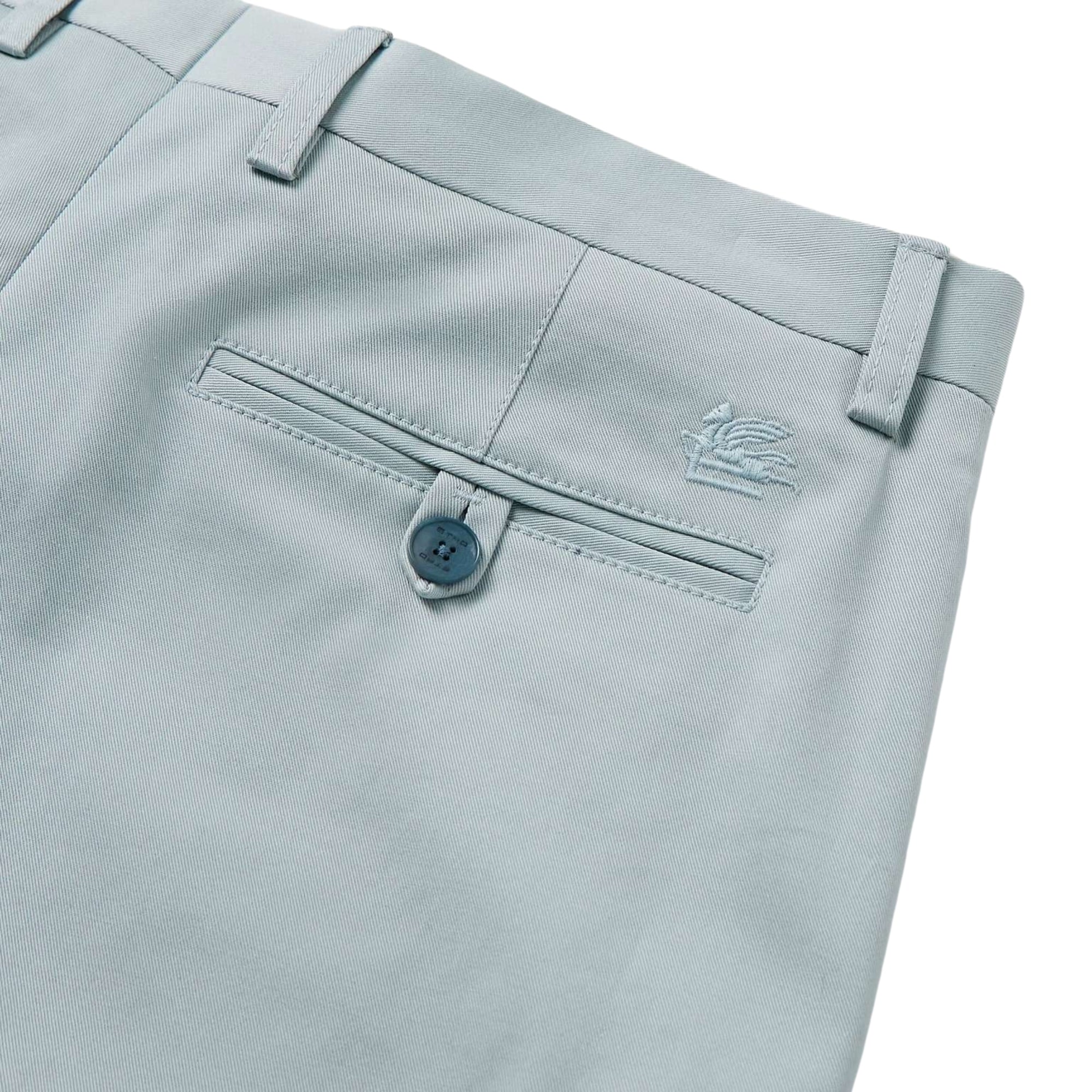 Etro Pants Men Roma Powder Blue-AL Capone Premium