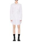 Kenzo Shirt Ladies Long With Belt White