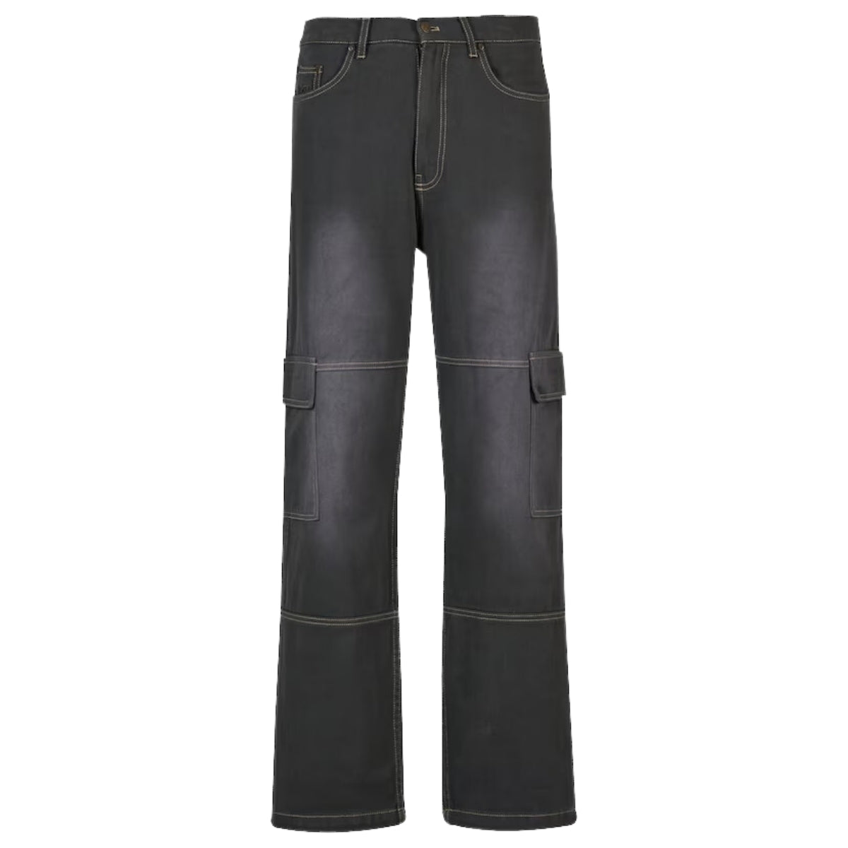 Karl Kani Cargo Pants Og Washed Anthracite-AL Capone Premium