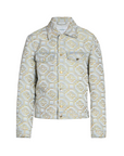 Casablanca Jacket Monogram Jacquard Denim