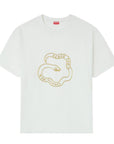 Kenzo T-Shirt Snake Gold-White