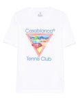 Casablanca T-Shirt Tennis Club Icon White