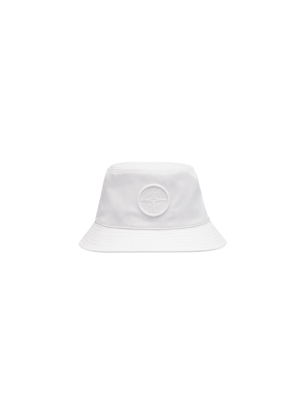 Stone Island Bucket Hat White-AL Capone Premium