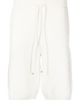 Drole De Monsieur Shorts Pattern Block White