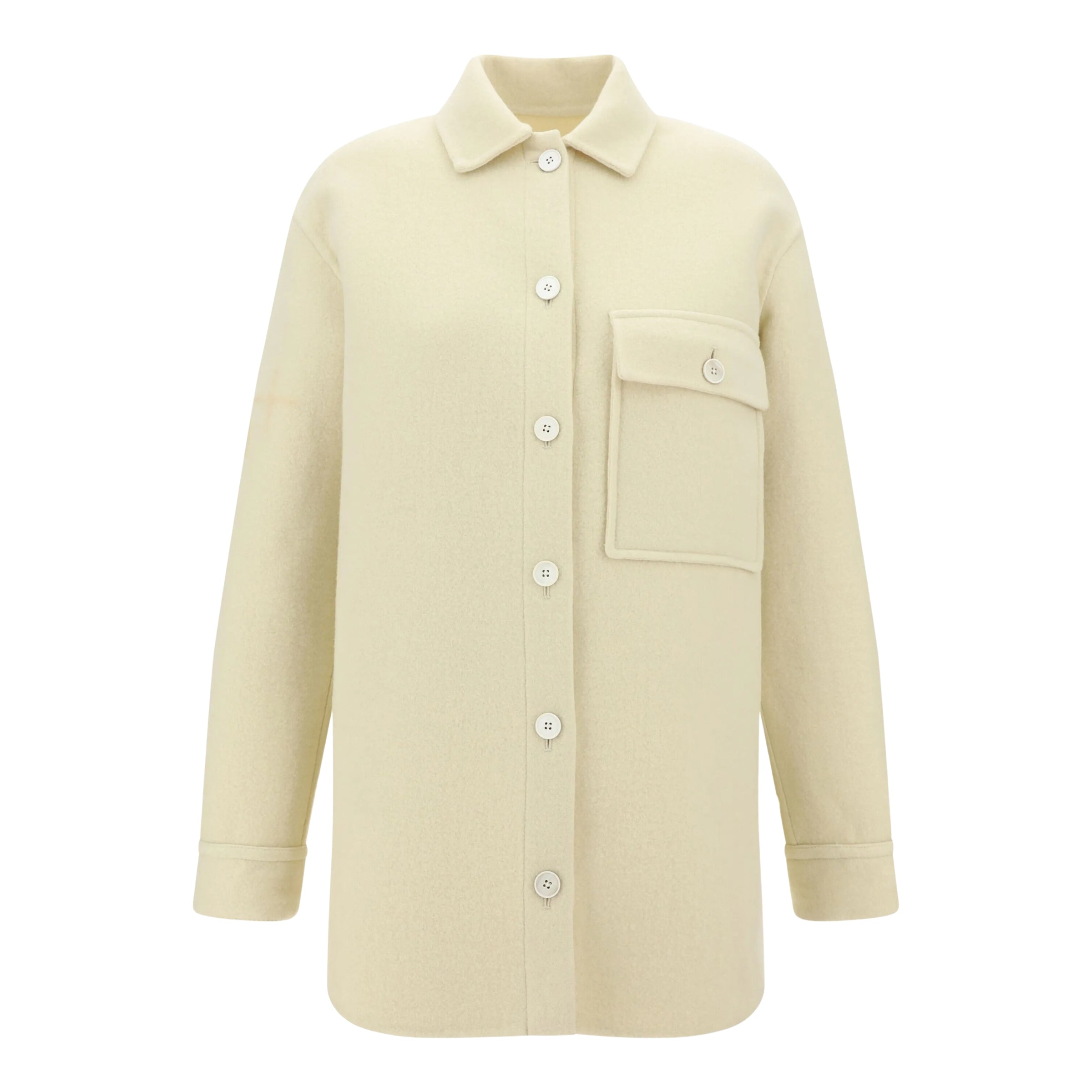Jil Sander Jacket Button Down Top Pocket Off-White – AL Capone Premium
