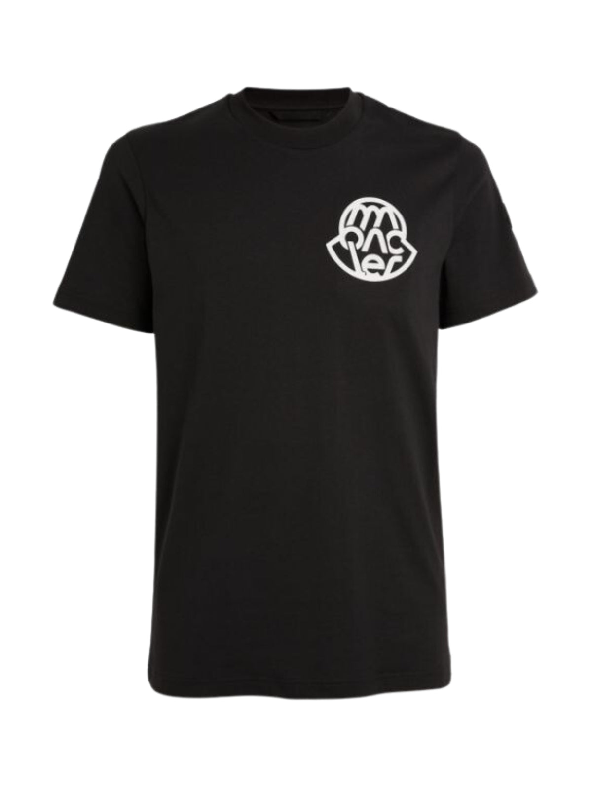 Moncler T-Shirt Logo Black - AL Capone Premium