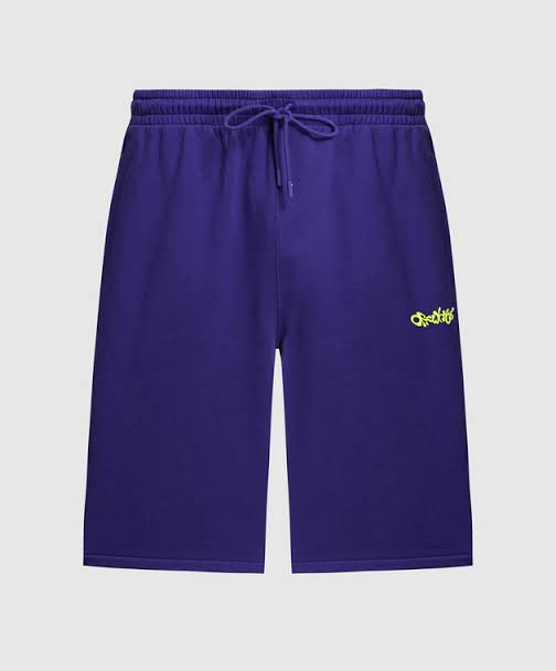 Off-White Shorts Ocean Purple