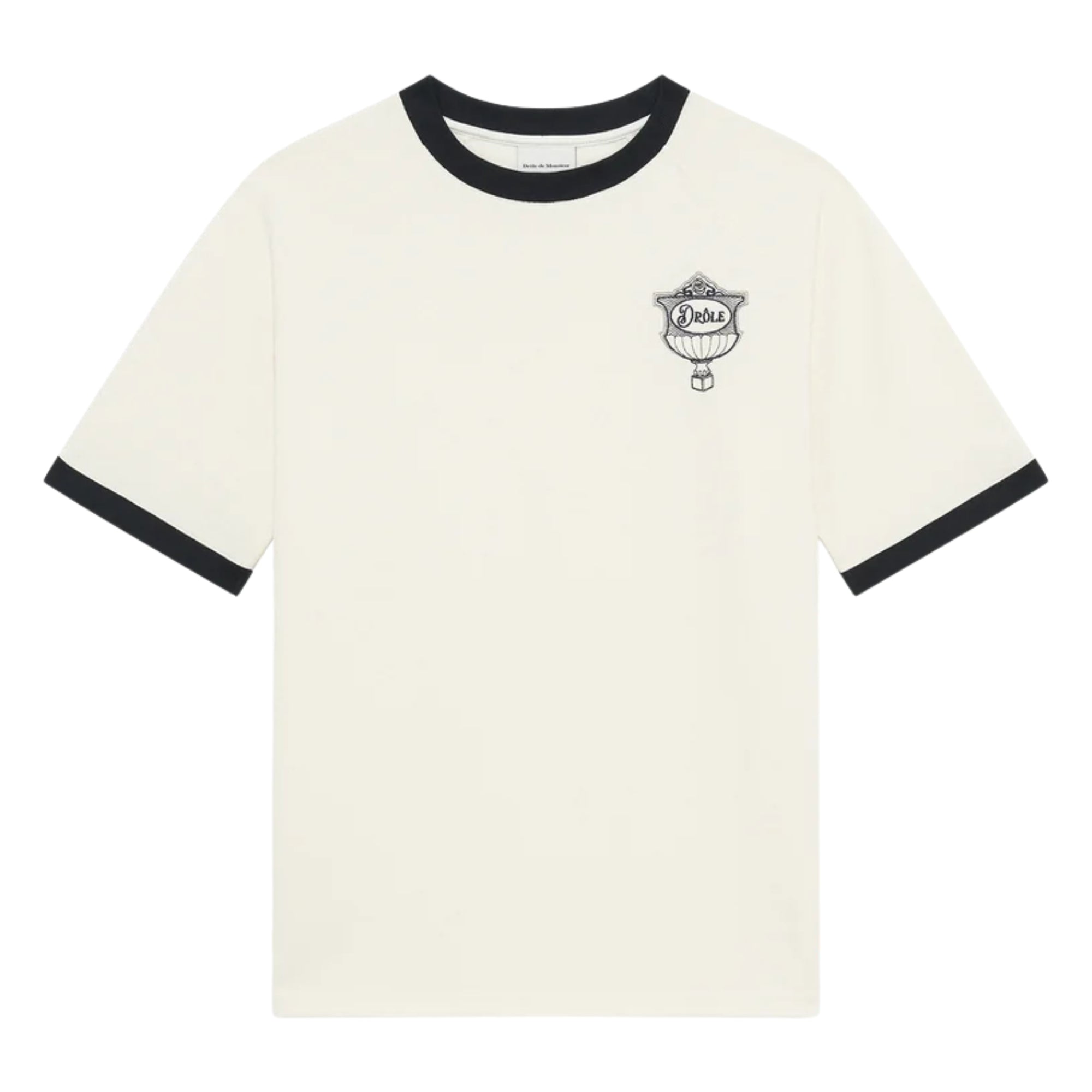Drole De Monsieur T-Shirt Cup White-Black-AL Capone Premium