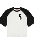 Kenzo T-Shirt Varsity White-Black