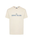 Stone Island T-Shirt Logo Cream-AL Capone Premium