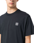 Stone Island T-Shirt Logo Black-AL Capone Premium