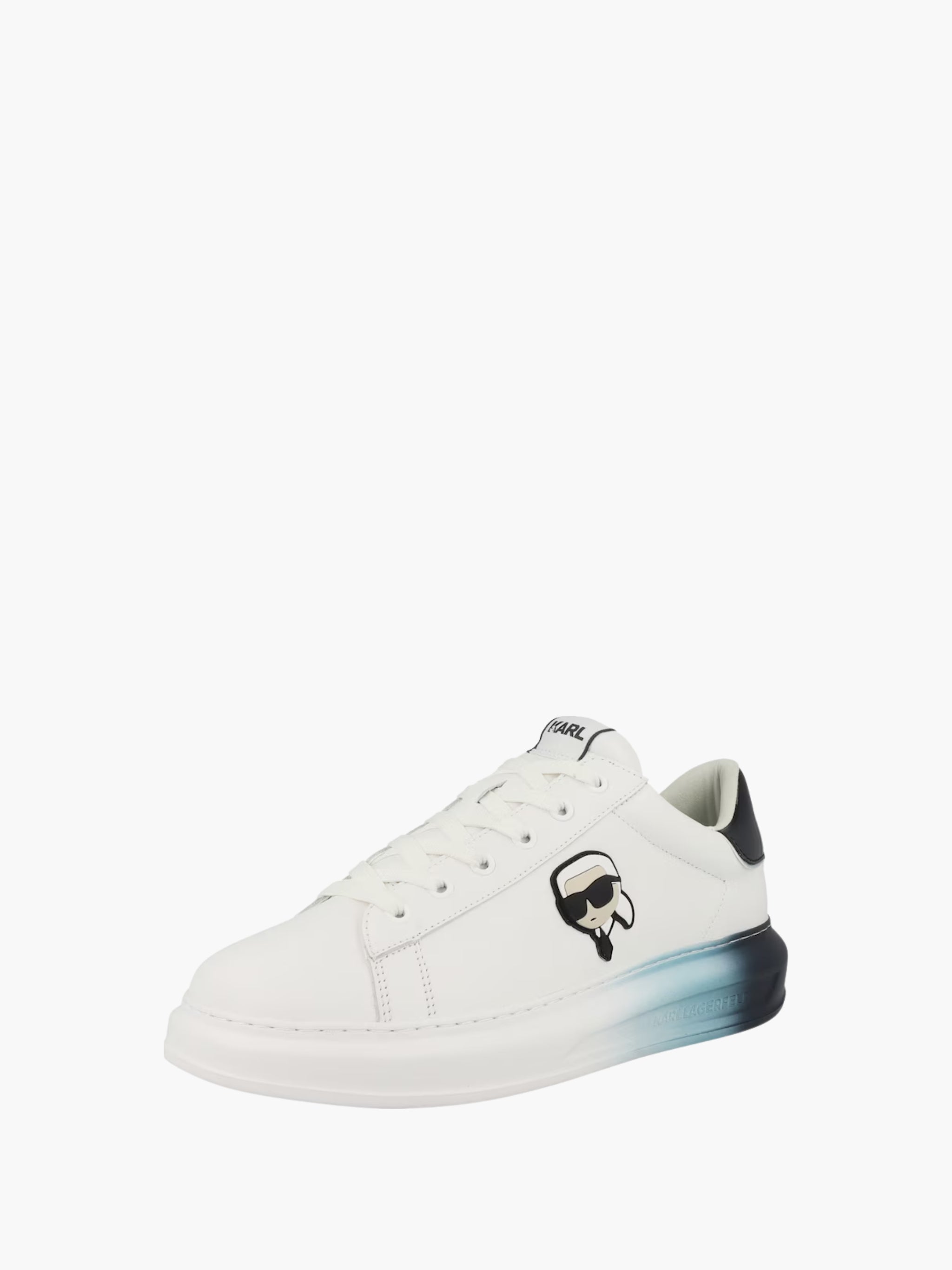 Karl Lagerfeld Sneaker KL584 Kapri Ombre Nft Lo Lace White Lthr W