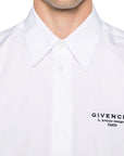 Givenchy Shirt Long Sleeve Logo White