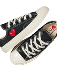 Comme Des Garcons Sneaker Ladies X Converse Play Black-AL Capone Premium