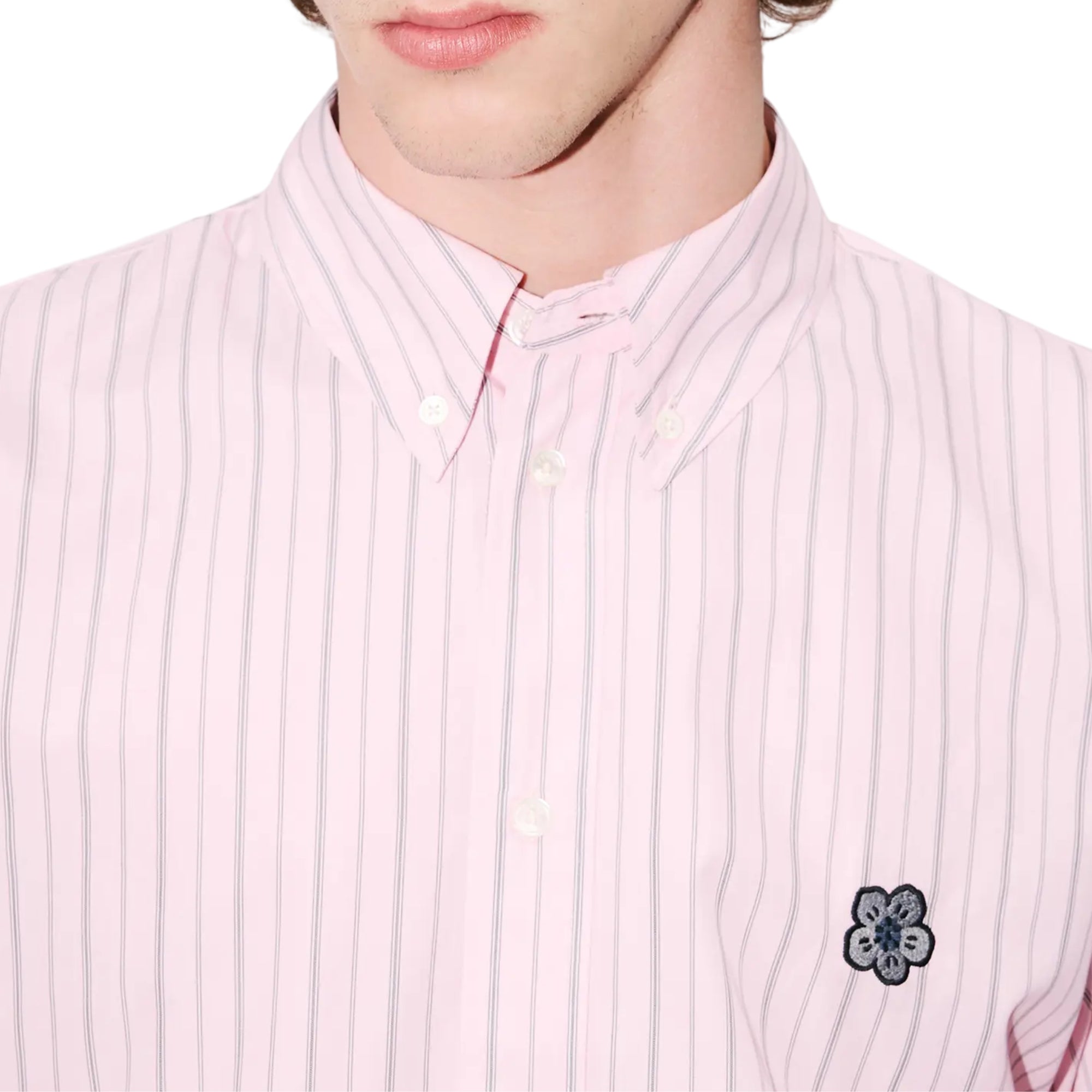 Kenzo Shirt Casual Boke Flower LS Pink-AL Capone Premium