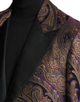 Etro Blazer Allover Print Multi