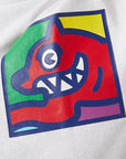 Icecream Pop Art Running Dog T-Shirt White